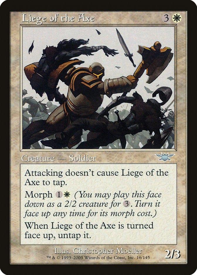 Magic: The Gathering MTG Single Liege of the Axe [Legions]