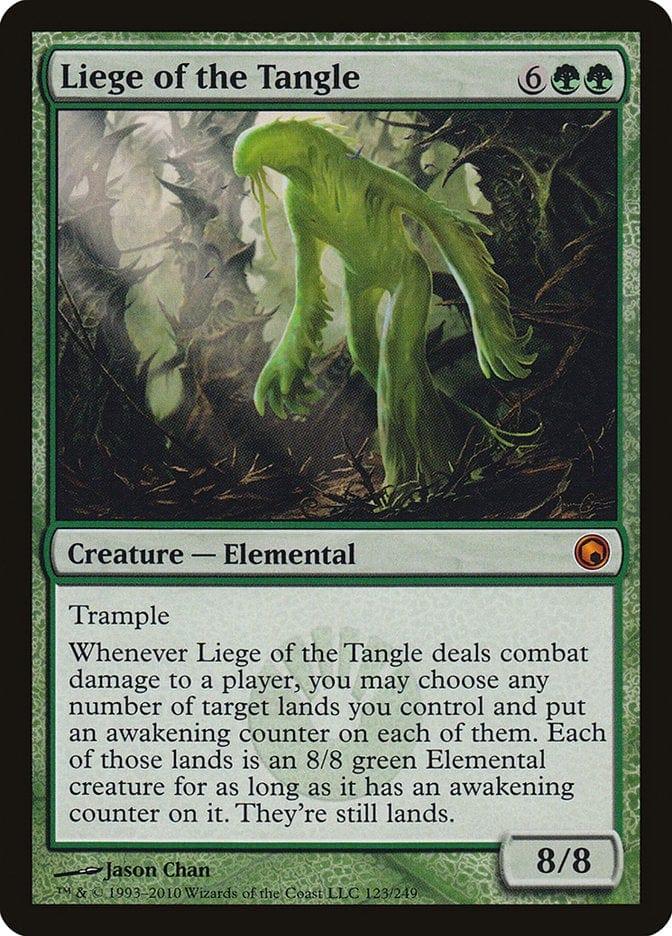Magic: The Gathering MTG Single Liege of the Tangle [Scars of Mirrodin]