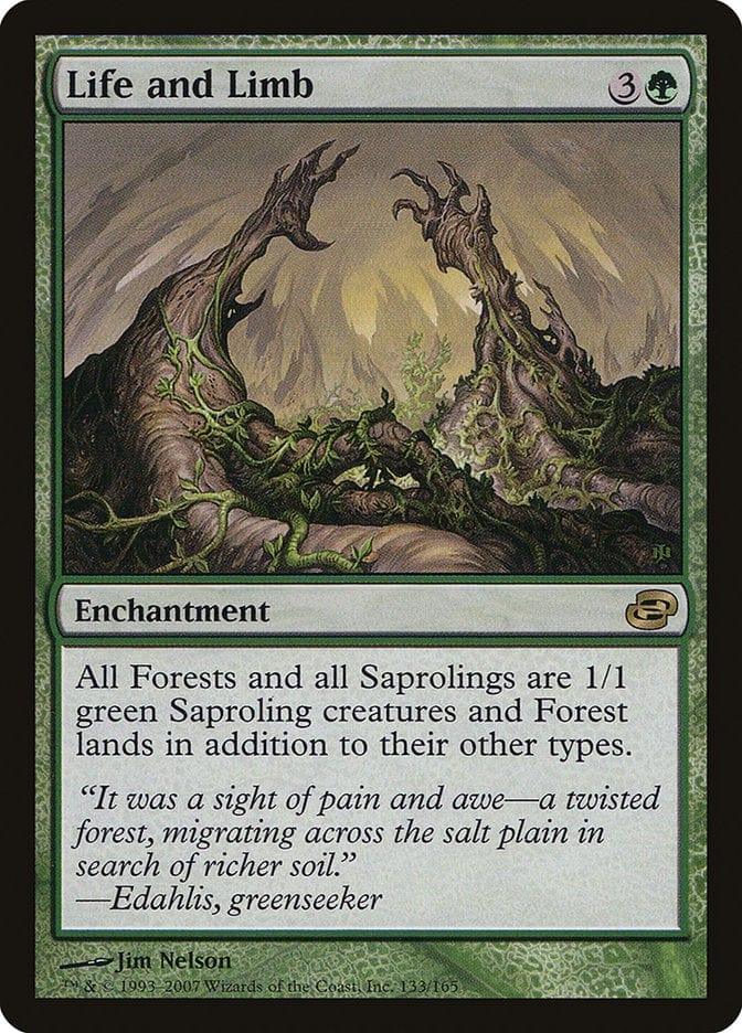 Magic: The Gathering MTG Single Life and Limb [Planar Chaos]