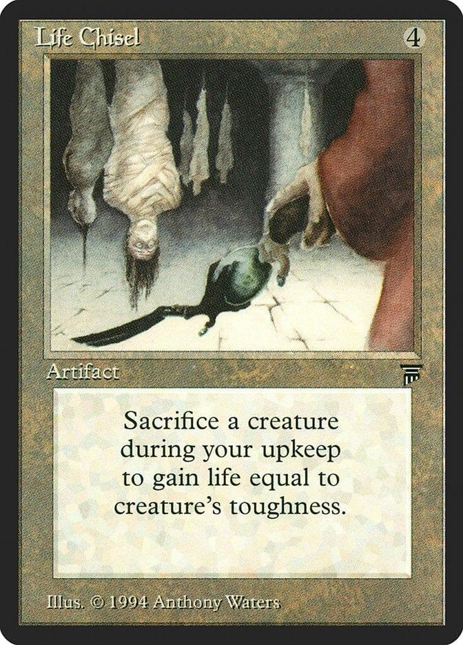 Magic: The Gathering MTG Single Life Chisel [Legends]