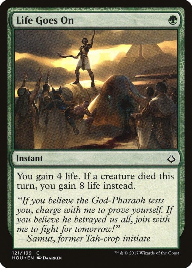 Magic: The Gathering MTG Single Life Goes On [Hour of Devastation]