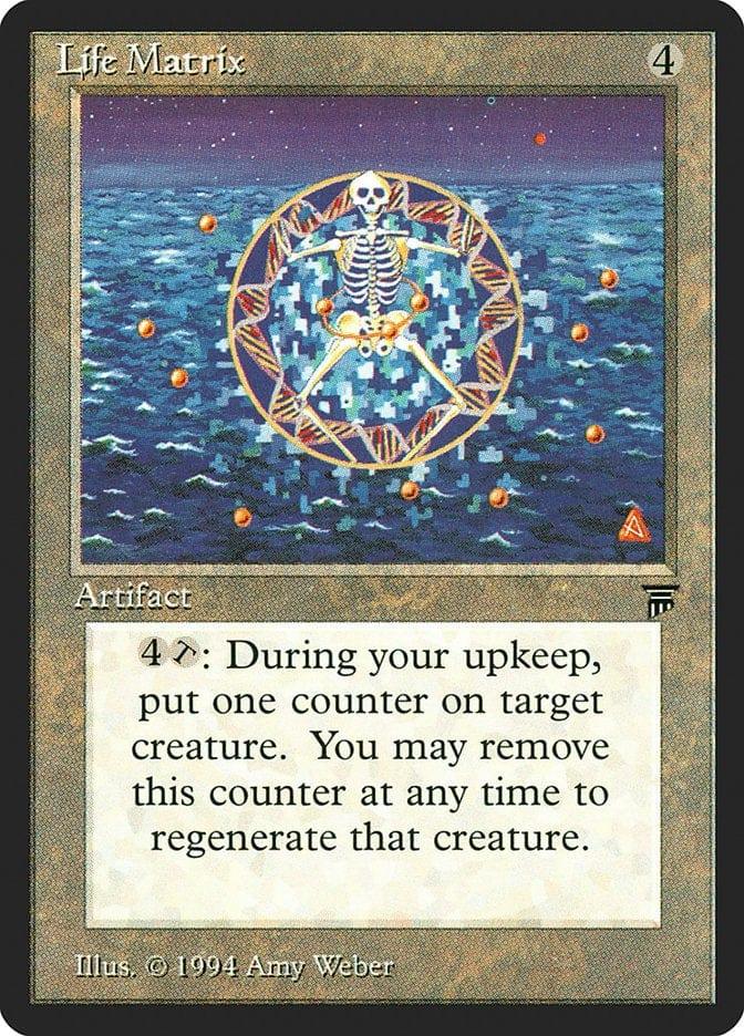 Magic: The Gathering MTG Single Life Matrix [Legends]