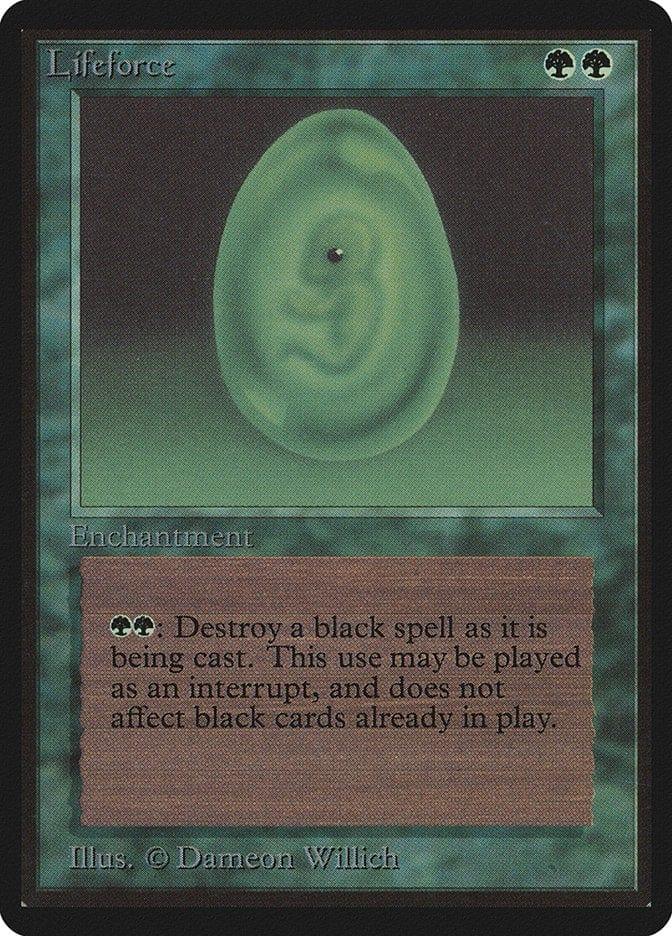 Magic: The Gathering MTG Single Lifeforce [Limited Edition Beta]
