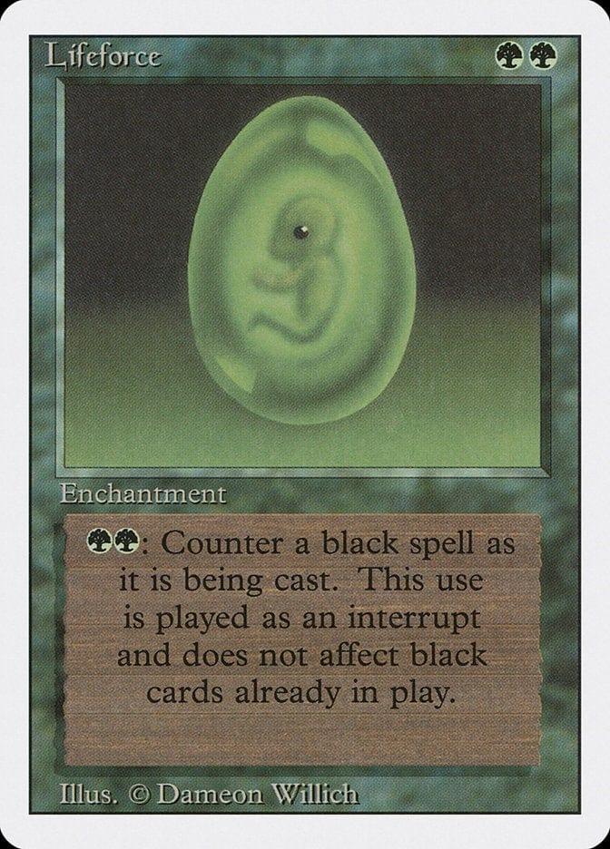 Magic: The Gathering MTG Single Lifeforce [Revised Edition]