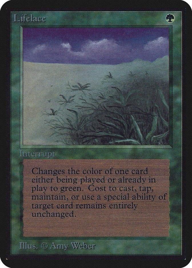 Magic: The Gathering MTG Single Lifelace [Limited Edition Alpha]