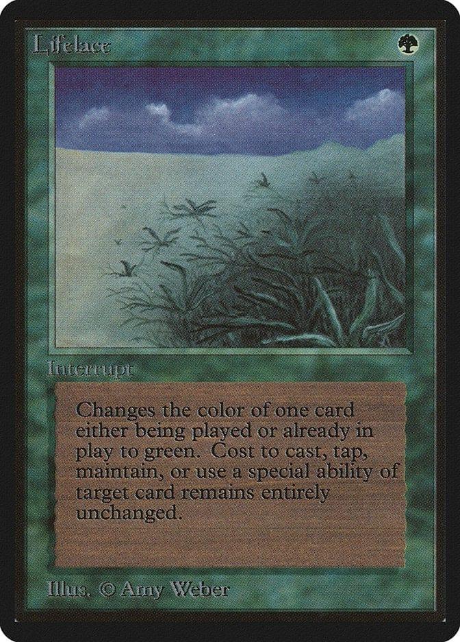 Magic: The Gathering MTG Single Lifelace [Limited Edition Beta]