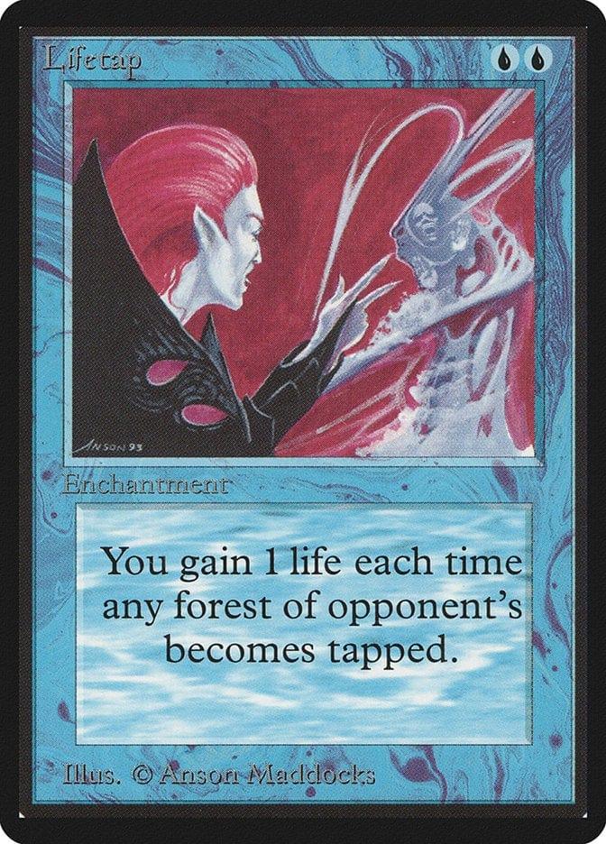 Magic: The Gathering MTG Single Lifetap [Limited Edition Beta]