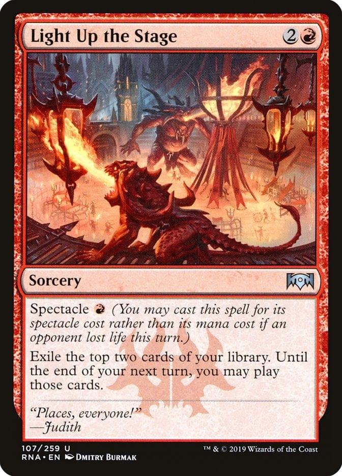 Magic: The Gathering MTG Single Light Up the Stage [Ravnica Allegiance]