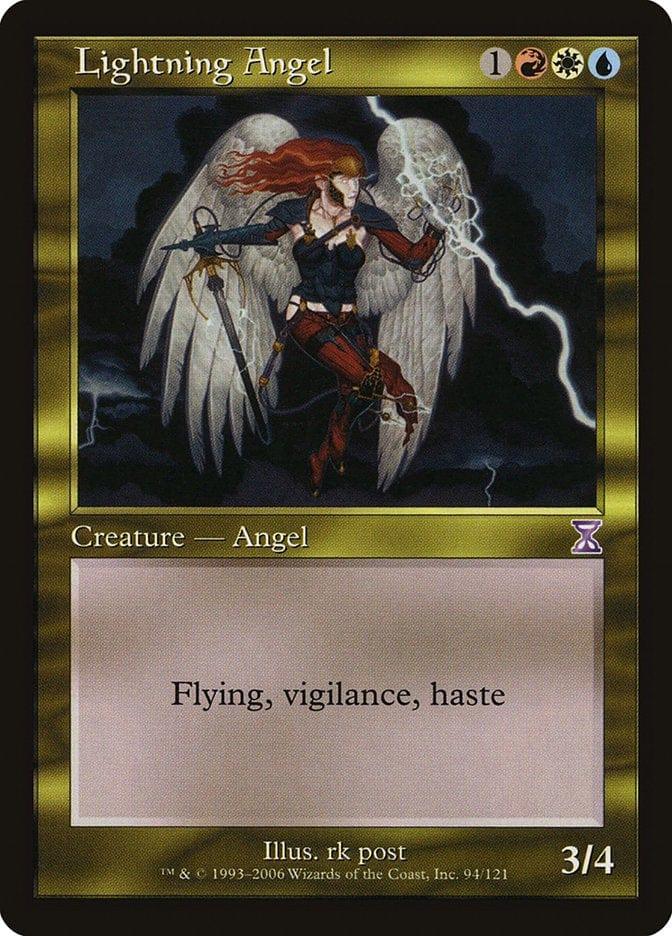 Magic: The Gathering MTG Single Lightning Angel [Time Spiral Timeshifted]