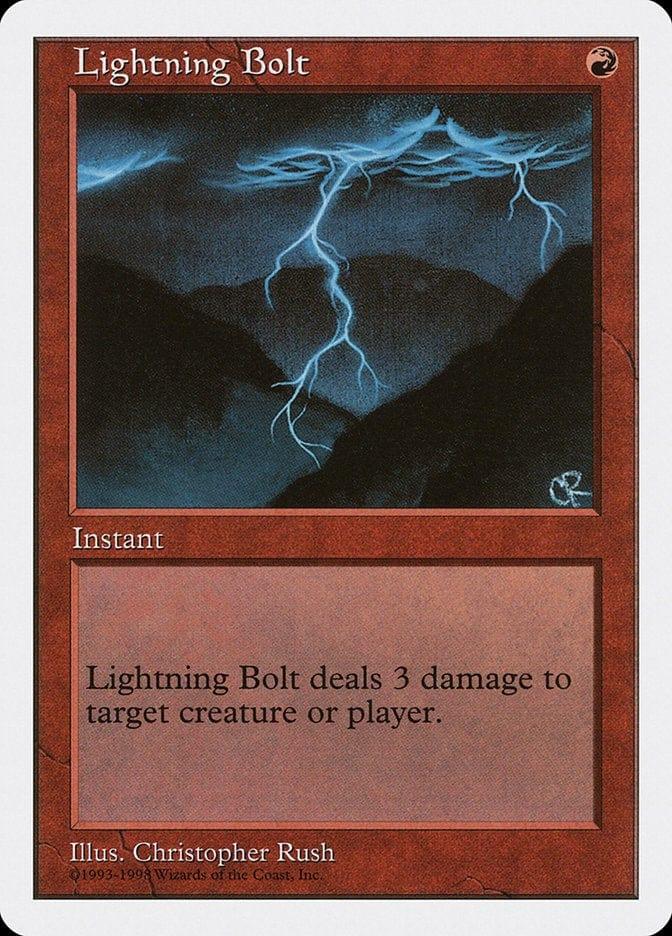Magic: The Gathering MTG Single Lightning Bolt [Anthologies]