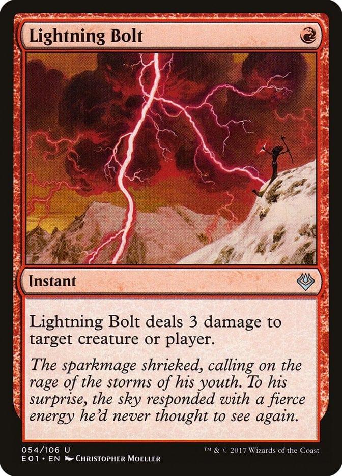 Magic: The Gathering MTG Single Lightning Bolt [Archenemy: Nicol Bolas]