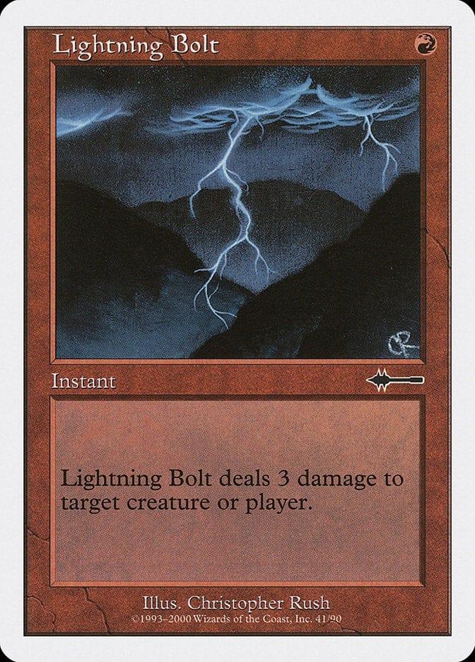 Magic: The Gathering MTG Single Lightning Bolt [Beatdown Box Set]