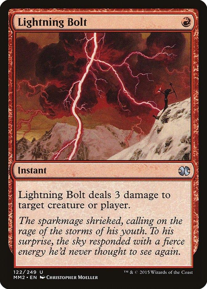 Magic: The Gathering MTG Single Lightning Bolt [Modern Masters 2015]