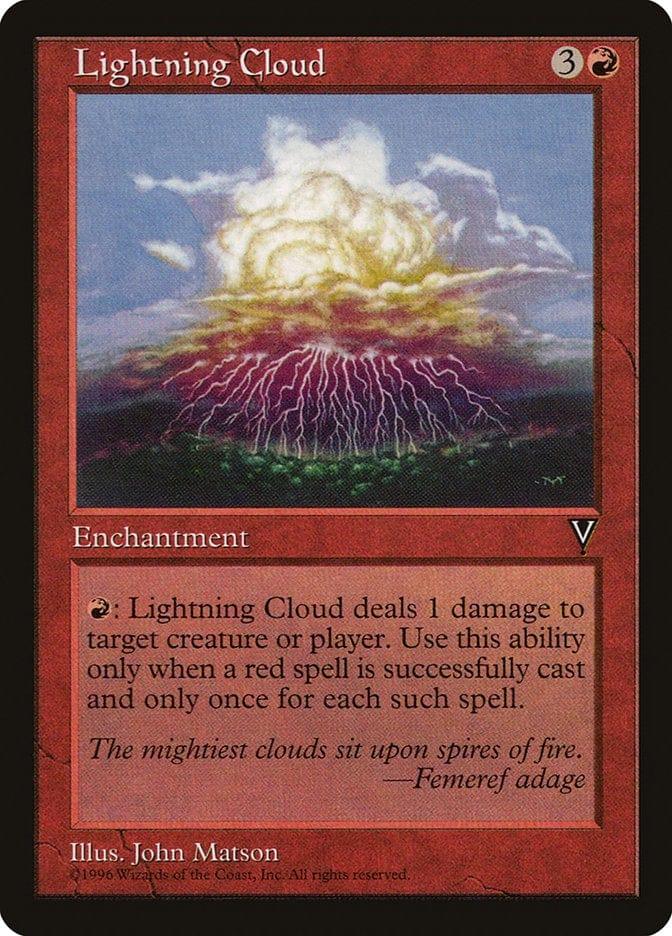 Magic: The Gathering MTG Single Lightning Cloud [Visions]