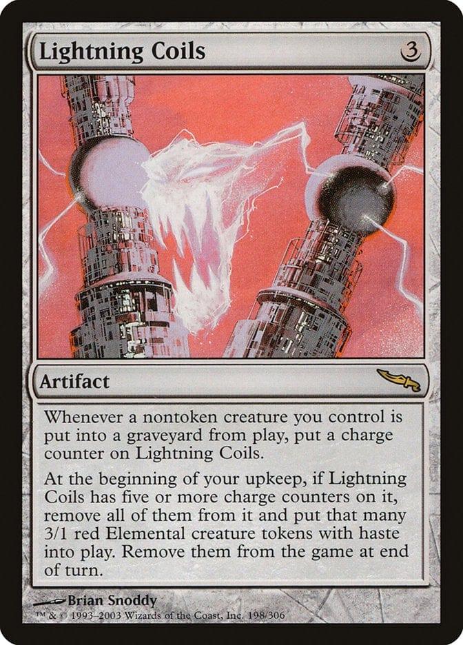 Magic: The Gathering MTG Single Lightning Coils [Mirrodin]