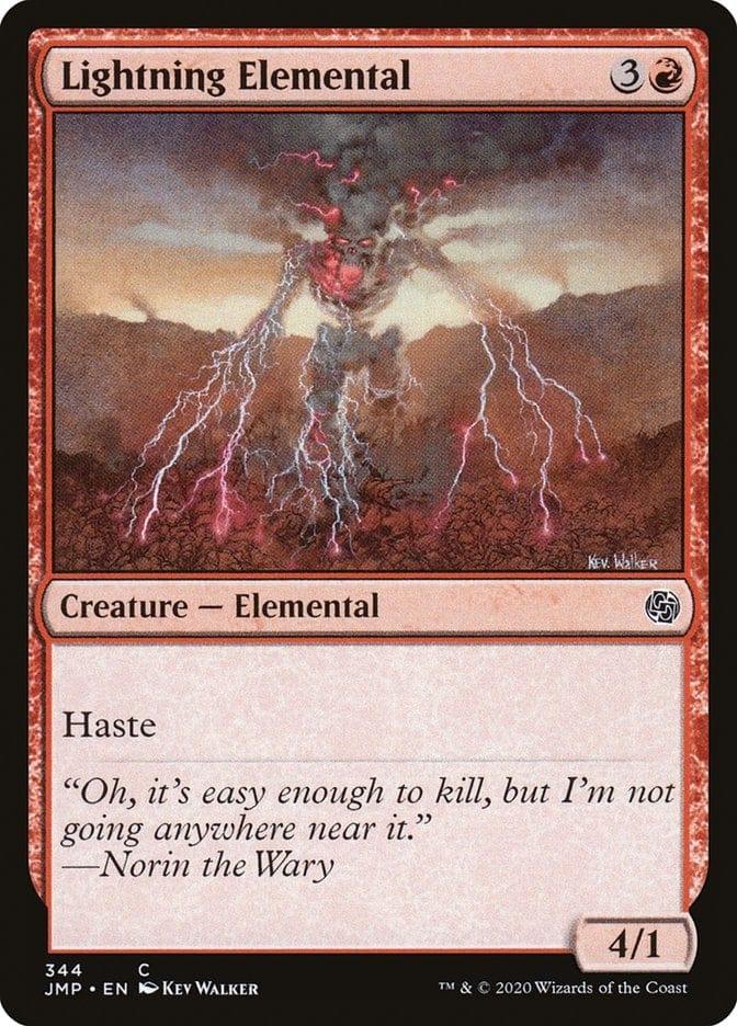 Magic: The Gathering MTG Single Lightning Elemental [Jumpstart]