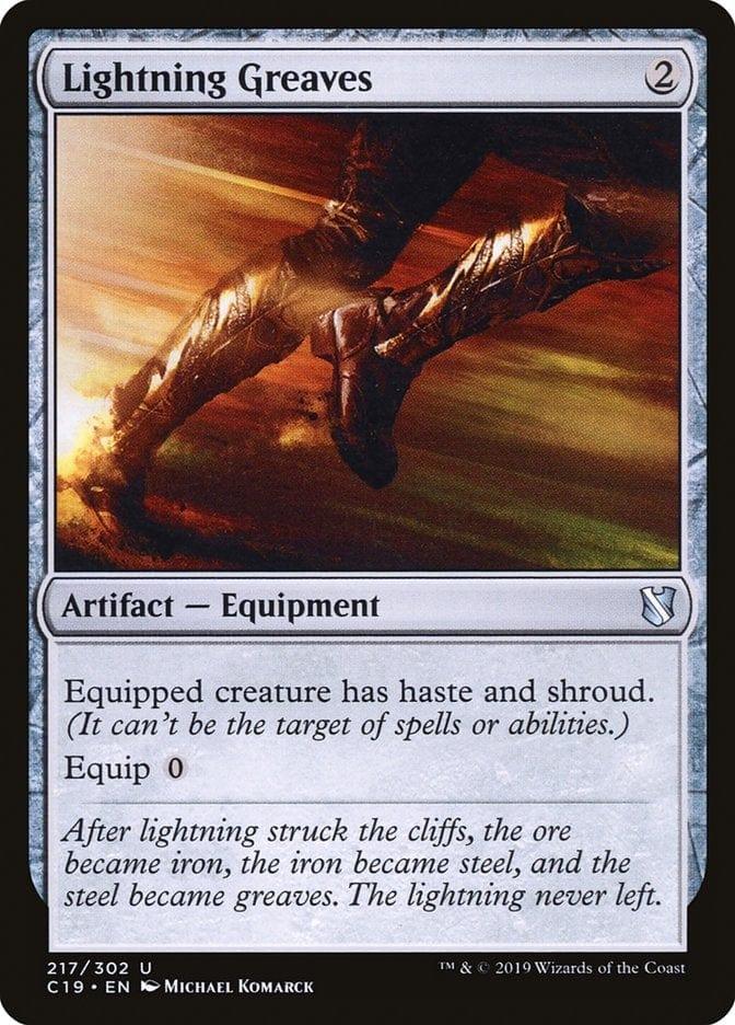 Magic: The Gathering MTG Single Lightning Greaves [Commander 2019]