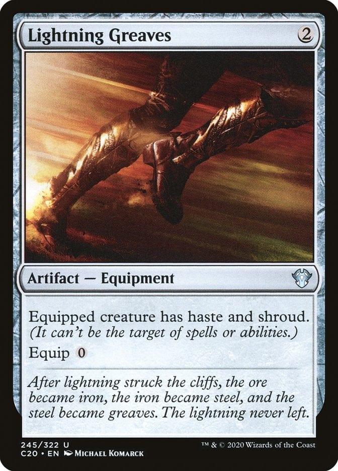 Magic: The Gathering MTG Single Lightning Greaves [Commander 2020]