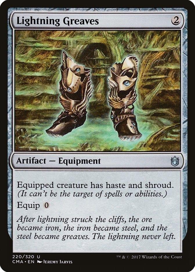 Magic: The Gathering MTG Single Lightning Greaves [Commander Anthology]