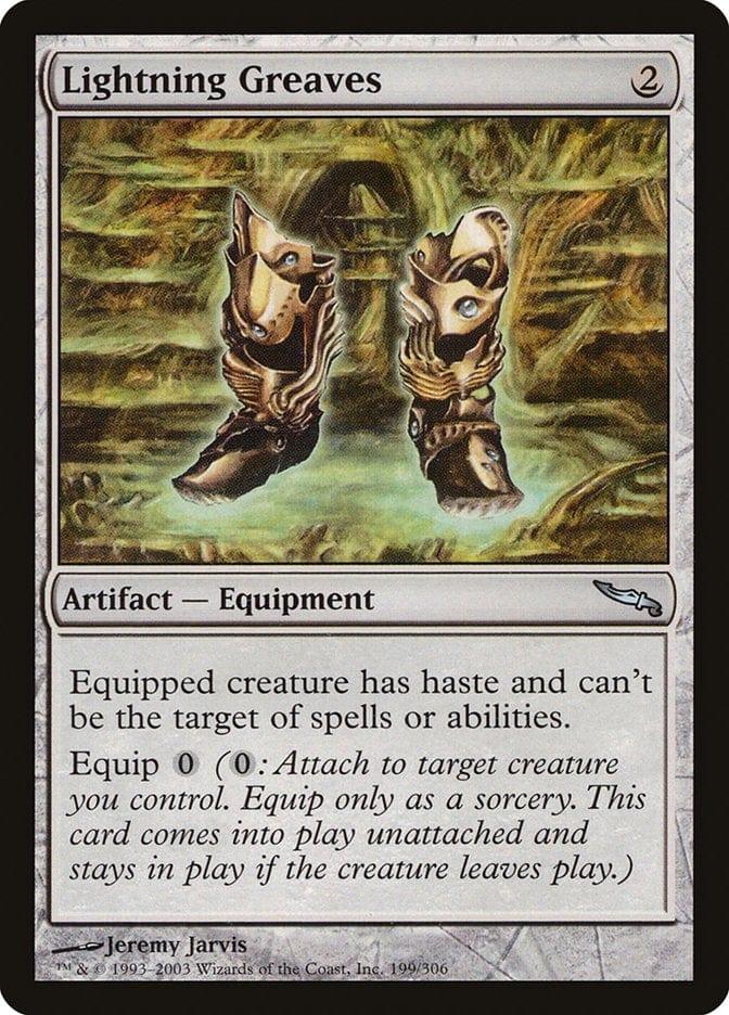 Magic: The Gathering MTG Single Lightning Greaves [Mirrodin]