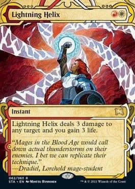 Magic: The Gathering MTG Single Lightning Helix (Etched Foil) [Strixhaven Mystical Archive]