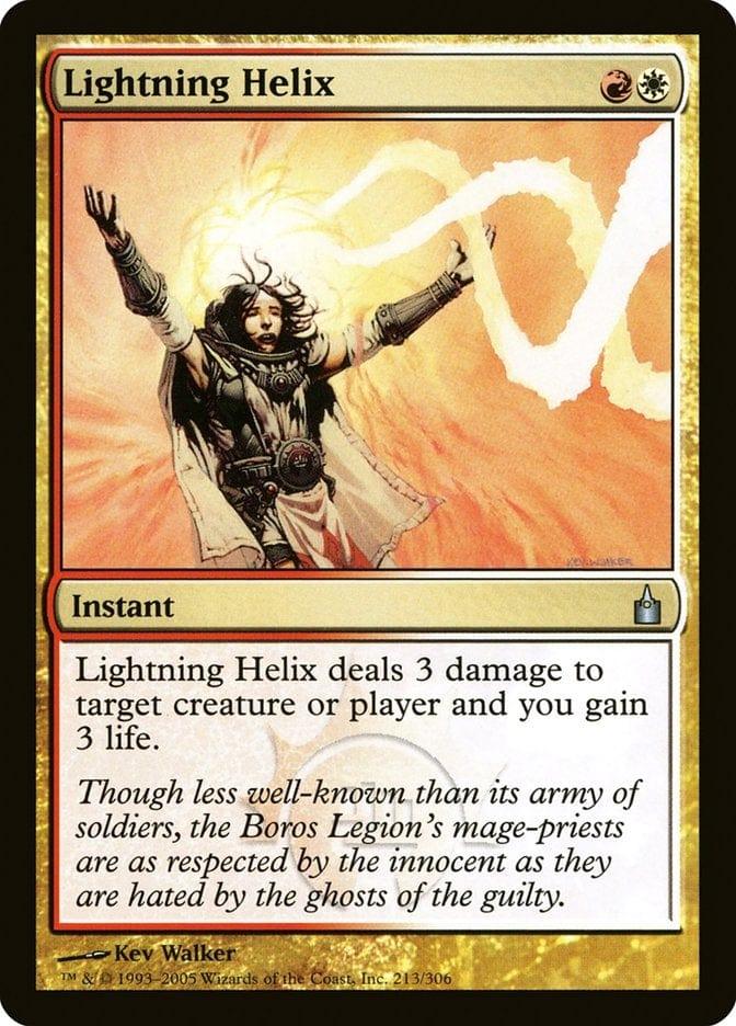 Magic: The Gathering MTG Single Lightning Helix [Ravnica: City of Guilds]