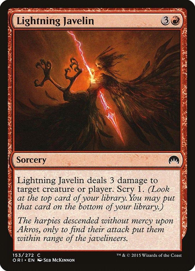 Magic: The Gathering MTG Single Lightning Javelin [Magic Origins]