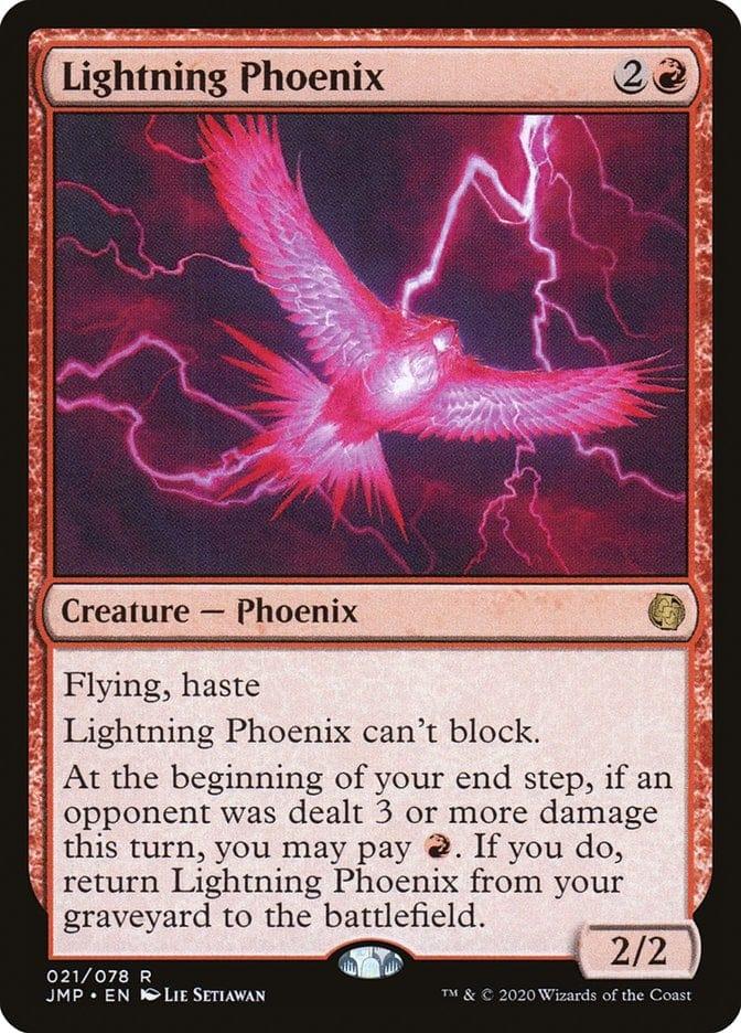 Magic: The Gathering MTG Single Lightning Phoenix [Jumpstart]