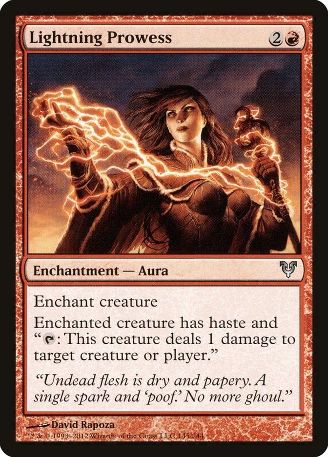 Magic: The Gathering MTG Single Lightning Prowess [Avacyn Restored]
