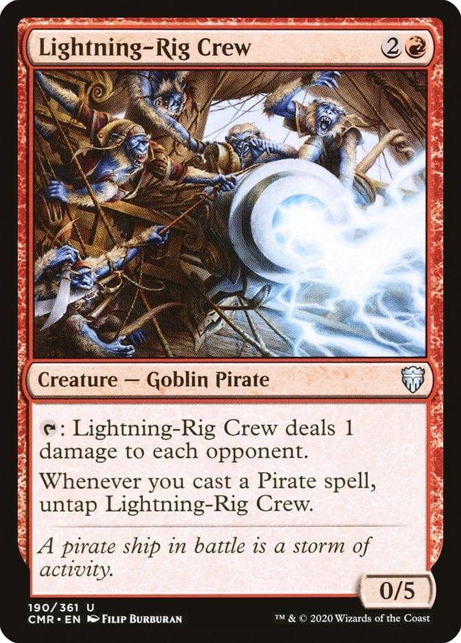 Magic: The Gathering MTG Single Lightning-Rig Crew [Commander Legends]