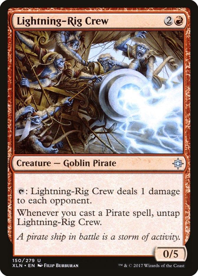 Magic: The Gathering MTG Single Lightning-Rig Crew [Ixalan]