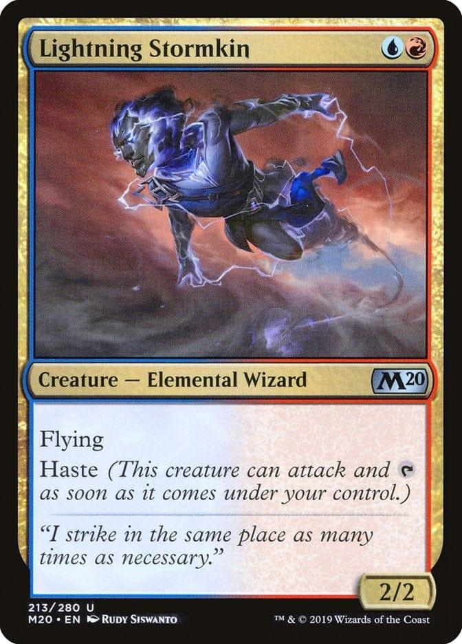 Magic: The Gathering MTG Single Lightning Stormkin [Core Set 2020]