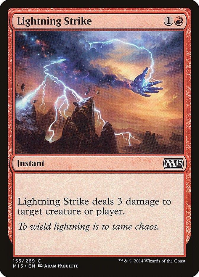 Magic: The Gathering MTG Single Lightning Strike [Magic 2015]