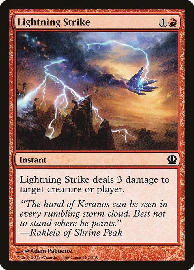 Magic: The Gathering MTG Single Lightning Strike [Theros]