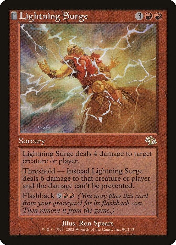 Magic: The Gathering MTG Single Lightning Surge [Judgment]
