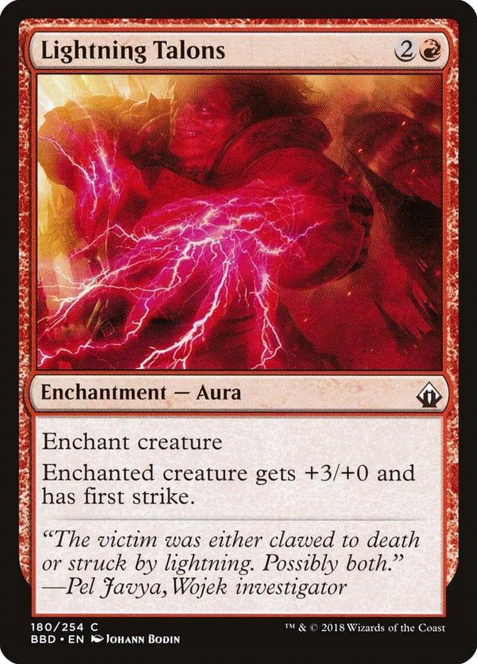 Magic: The Gathering MTG Single Lightning Talons [Battlebond]