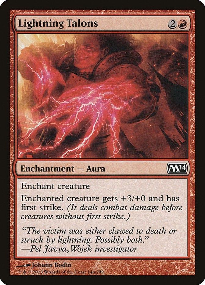 Magic: The Gathering MTG Single Lightning Talons [Magic 2014]