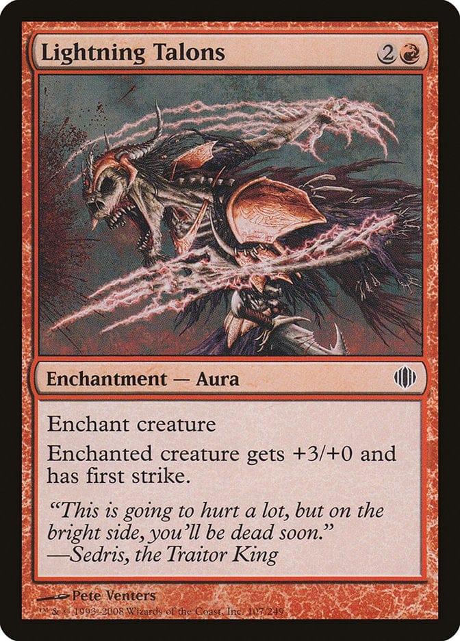 Magic: The Gathering MTG Single Lightning Talons [Shards of Alara]
