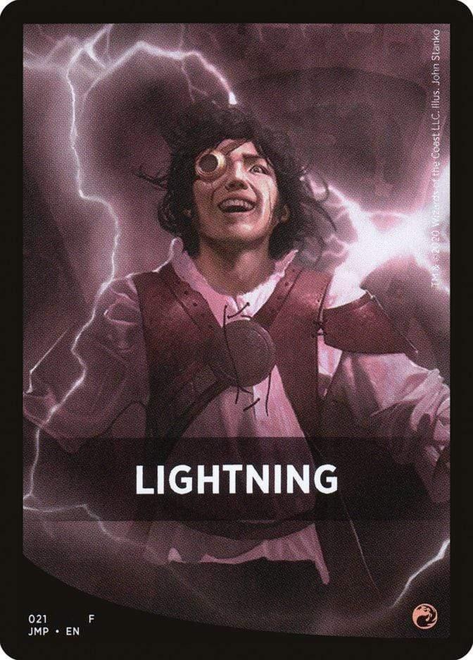Magic: The Gathering MTG Single Lightning Theme Card [Jumpstart Front Cards]