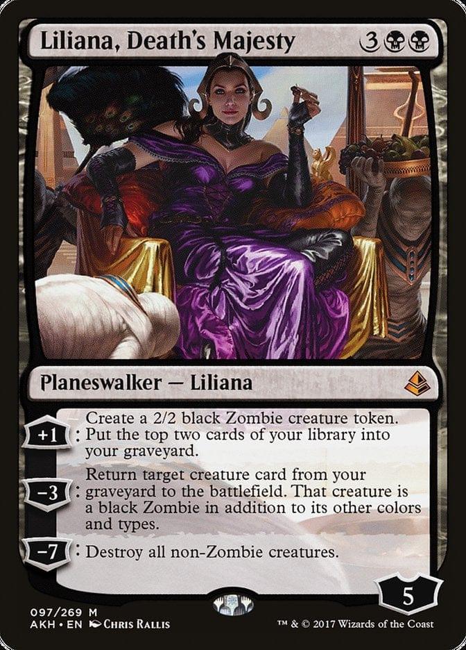 Magic: The Gathering MTG Single Liliana, Death's Majesty [Amonkhet]
