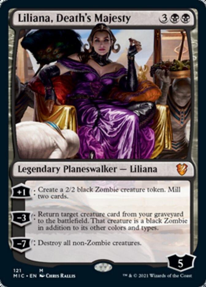 Magic: The Gathering MTG Single Liliana, Death's Majesty [Innistrad: Midnight Hunt Commander]