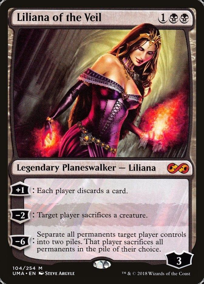 Magic: The Gathering MTG Single Liliana of the Veil [Ultimate Masters]