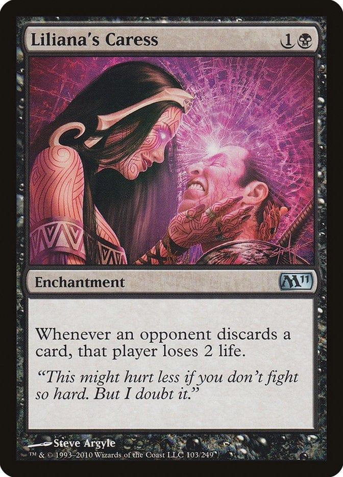 Magic: The Gathering MTG Single Liliana's Caress [Magic 2011]