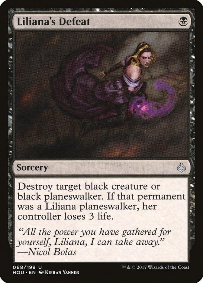 Magic: The Gathering MTG Single Liliana's Defeat [Hour of Devastation]