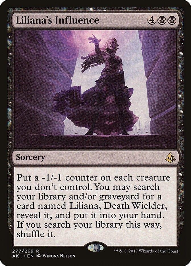 Magic: The Gathering MTG Single Liliana's Influence [Amonkhet]