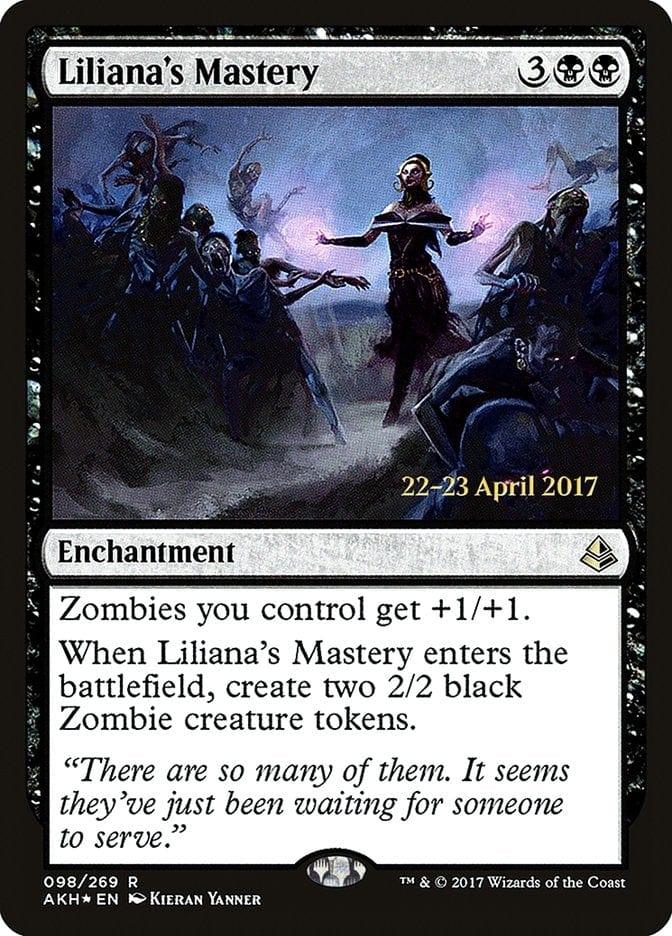 Magic: The Gathering MTG Single Liliana's Mastery  [Amonkhet Prerelease Promos]