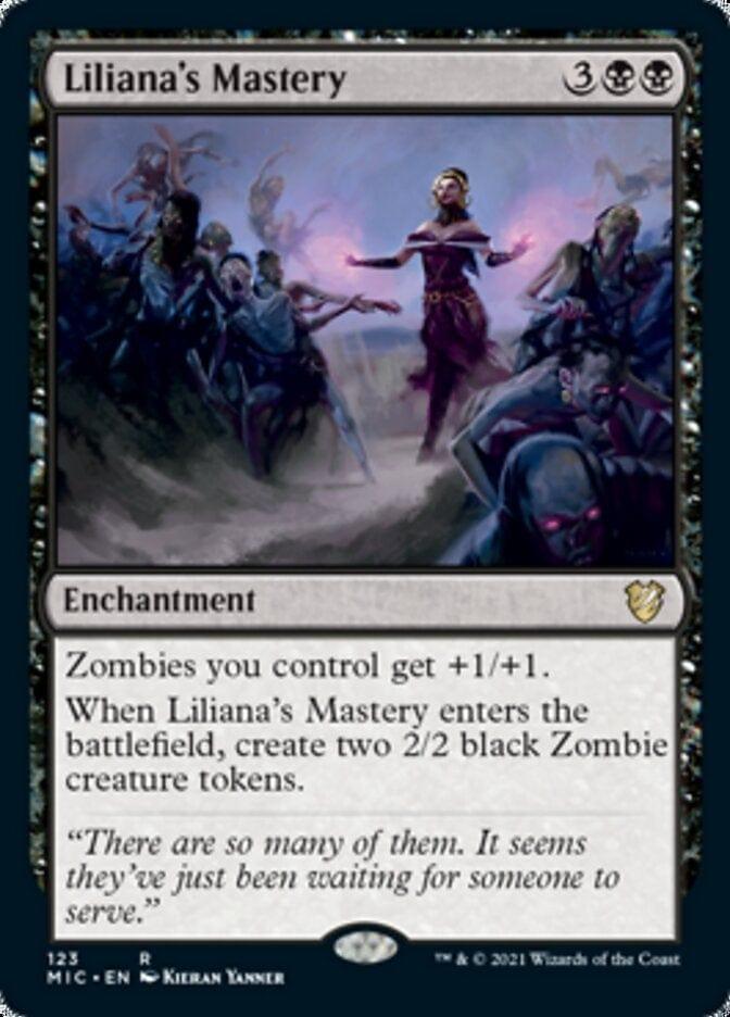 Magic: The Gathering MTG Single Liliana's Mastery [Innistrad: Midnight Hunt Commander]