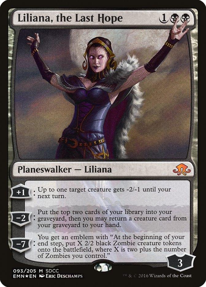 Magic: The Gathering MTG Single Liliana, the Last Hope [San Diego Comic-Con 2016]