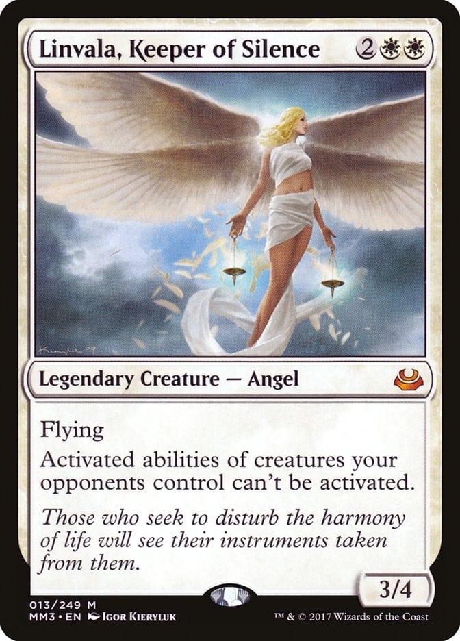 Magic: The Gathering MTG Single Linvala, Keeper of Silence [Modern Masters 2017]