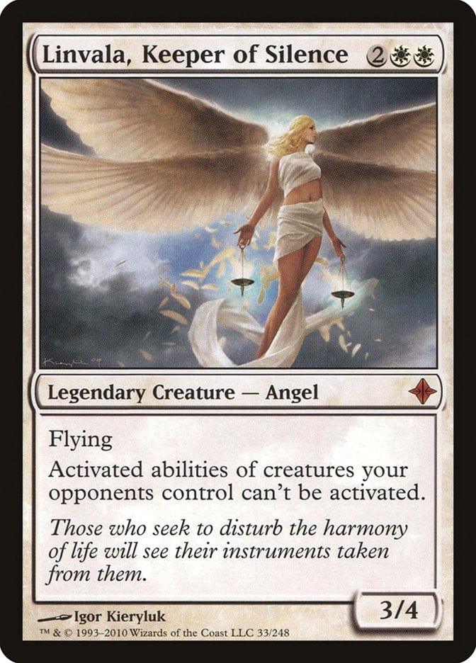 Magic: The Gathering MTG Single Linvala, Keeper of Silence [Rise of the Eldrazi]